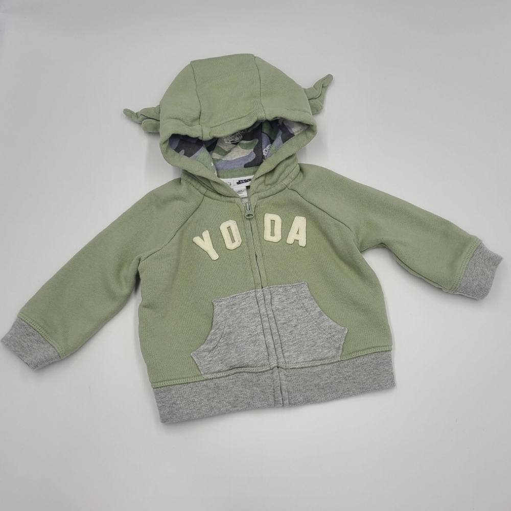 Baby Gap Star Wars Yoda hoodie size 3-6 months